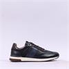 Ambitious Slow Side Panel Laced Trainer - Black Brown